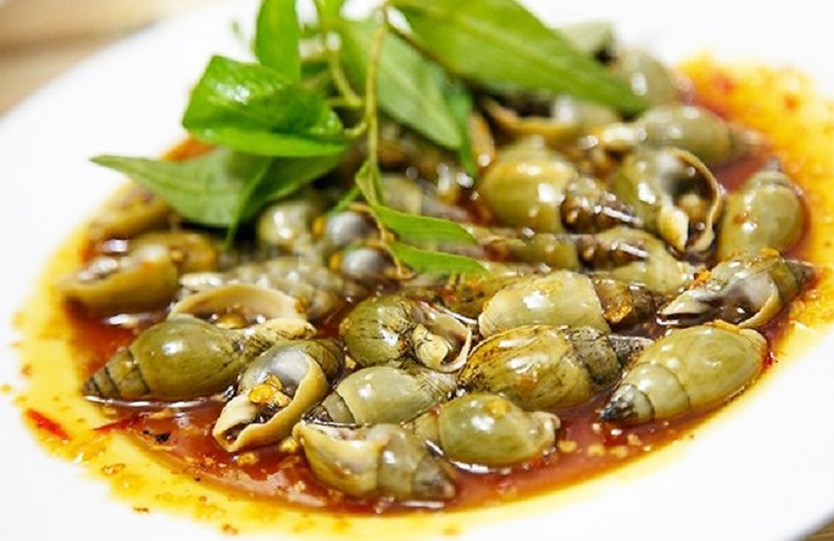 Ốc cà na xào bơ tỏi